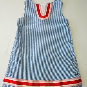 Girls Vineyard Vines seersucker dress